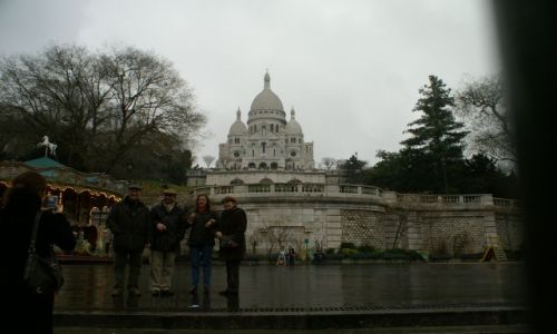 Zdjecie FRANCJA / Pary / Wodk na wzgrze i koci Sacre Coeur / Wzgrze Montmartre