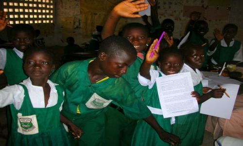 Zdjęcie GAMBIA / brak / szkola / uczniowie szkoly