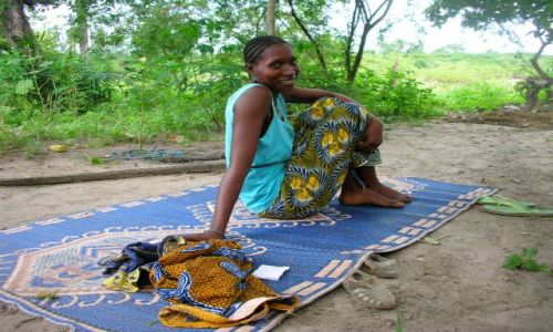 Zdjecie GAMBIA / brak / wioska / mieszkanka wioski