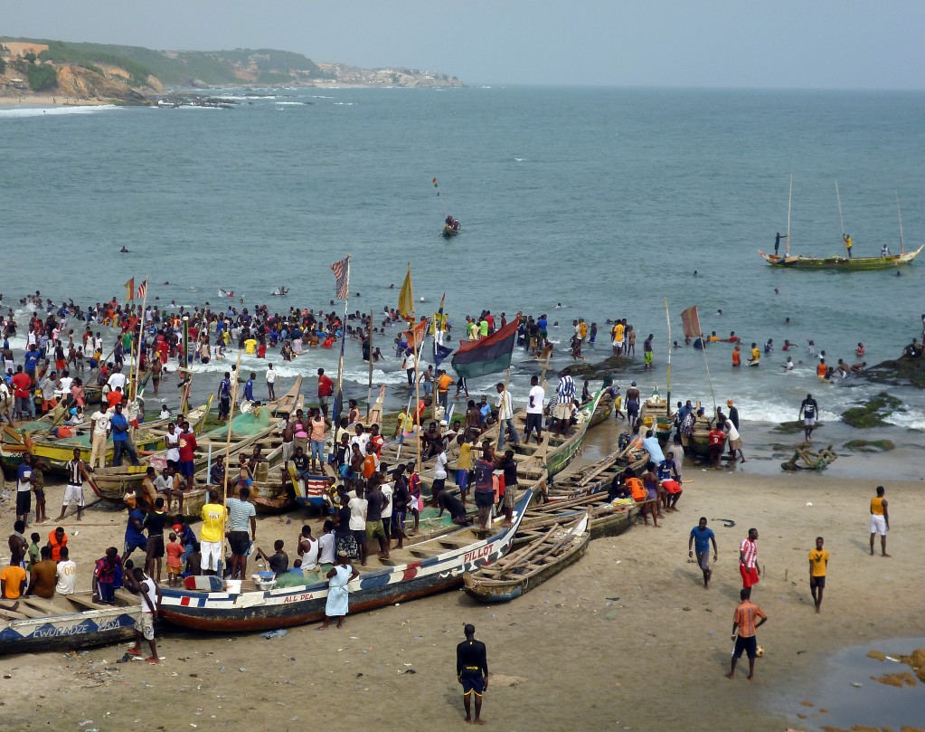 Zdjęcia: Plaża Cape Coast, Central Region, Ghana - Plaża Cape Coast - chwila ochłody , GHANA Zdjęcia: Plaża Cape Coast, Central Region, Ghana - Plaża Cape Coast - chwila ochłody , GHANA