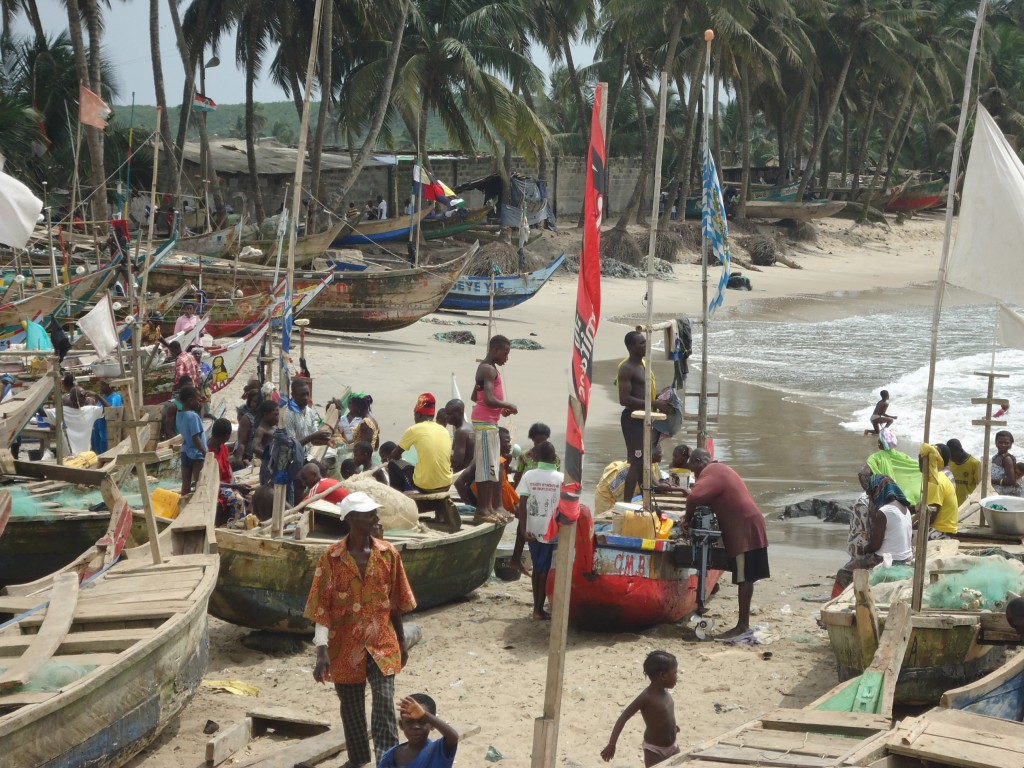 Zdjęcia: Anomabo (Anomabu), Central Region, Port w Anomabo, GHANA Zdjęcia: Anomabo (Anomabu), Central Region, Port w Anomabo, GHANA