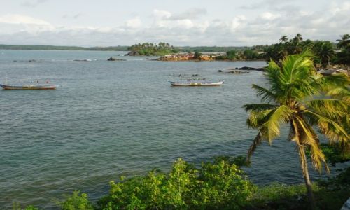 Zdjcie GHANA / Western Region / Axim / Panorama z murw fortu