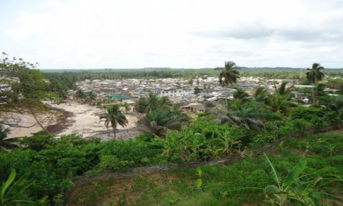 Zdjcie GHANA / Western Region / Princes Town / Panorama Princes Town