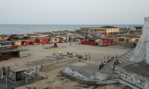 Zdjcie GHANA / Western Region / Shama / Shama z murw fortu