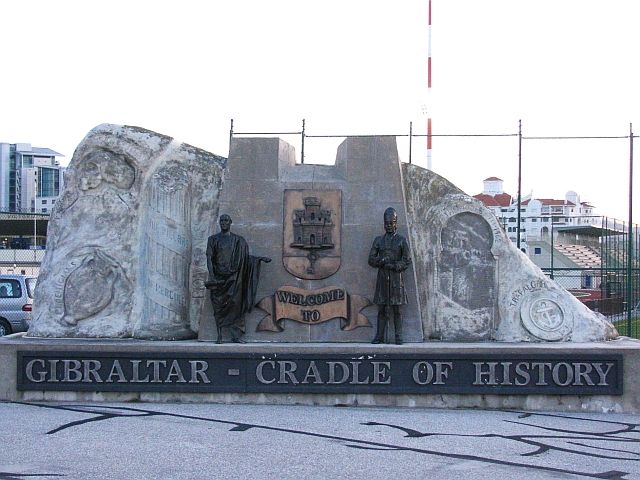 Zdjęcia: Gibraltar, ., na granicy, GIBRALTAR Zdjęcia: Gibraltar, ., na granicy, GIBRALTAR