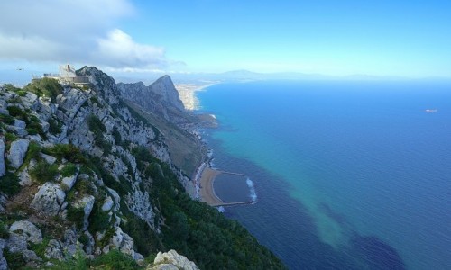Zdjcie GIBRALTAR / Skaa Gibraltarska / . / Stanowisko ogniowe