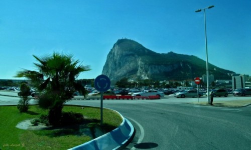 Zdjęcie GIBRALTAR / Terytorium Brytyjskie. / Półwysep Iberyjski. / Gibraltar - skała Gibraltarska.