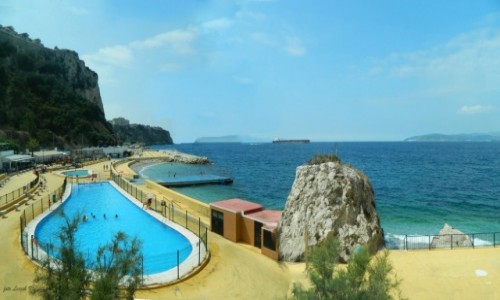 Zdjęcie GIBRALTAR / Półwysep Iberyjski. / brytyjskie terytorium zamorskie / Gibraltar.