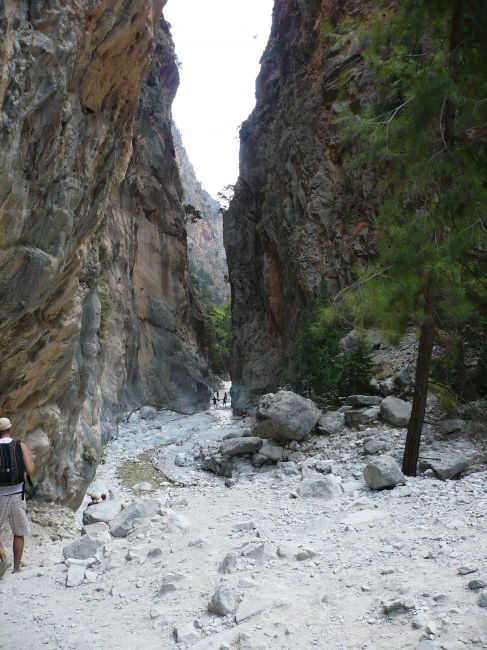 Zdjęcia: Wyjście z wąwozu Samaria do Agia Roumeli, Kreta, Śamaria, GRECJA Zdjęcia: Wyjście z wąwozu Samaria do Agia Roumeli, Kreta, Śamaria, GRECJA