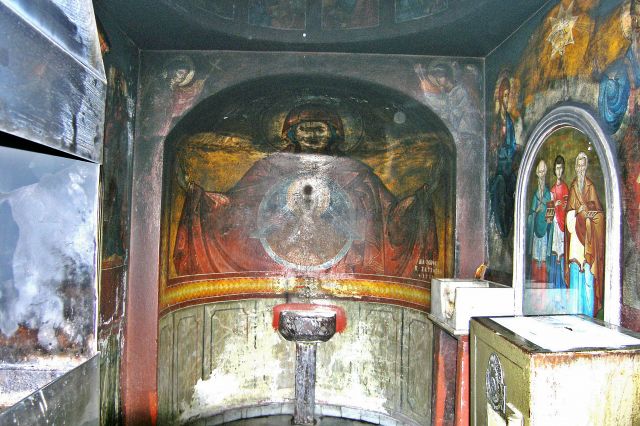 Zdjęcia: Saloniki, Wnętrze cerkiewki, GRECJA Zdjęcia: Saloniki, Wnętrze cerkiewki, GRECJA