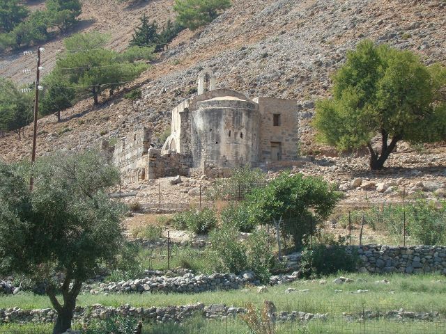 Zdjęcia: Aghia Rumeli , Kreta, Stara cerkiew, GRECJA Zdjęcia: Aghia Rumeli , Kreta, Stara cerkiew, GRECJA