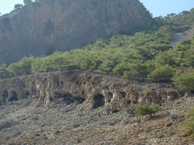 Zdjęcia: Kreta - wybrzeże południwe, Jaskinie, GRECJA Zdjęcia: Kreta - wybrzeże południwe, Jaskinie, GRECJA