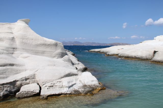 Zdjęcia: Sarakiniko, Cyklady Milos, Białe skały, GRECJA Zdjęcia: Sarakiniko, Cyklady Milos, Białe skały, GRECJA