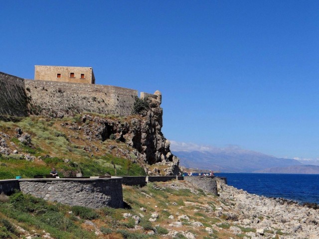 Zdj cia: Rethymnon, Kreta, Twierdza  Rethymnon., GRECJA