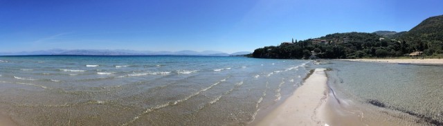 Zdj cia: Apraos Beach, Korfu, Plaa Apraos Beach - Korfu, GRECJA