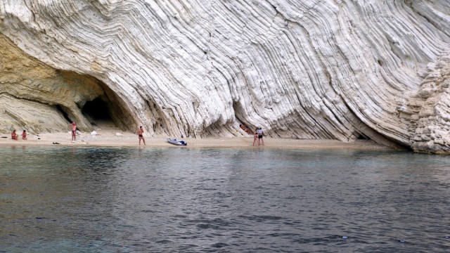 Zdj cia: Atokos, Morze Jońskie, Biała ściana, GRECJA Zdj cia: Atokos, Morze Jońskie, Biała ściana, GRECJA