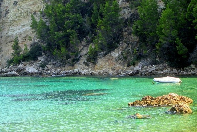 Zdj cia: Alonissos Patitiri, Sporady Pnocne, ^Niesamowity kolor wody w Patitiri, GRECJA