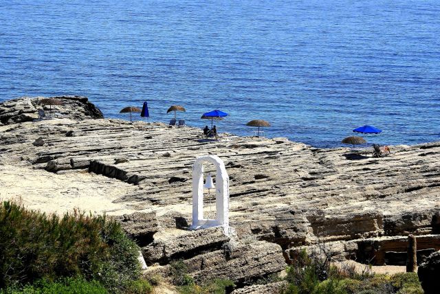 Zdjęcia: Kalithea, Rodos, Plaża, GRECJA Zdjęcia: Kalithea, Rodos, Plaża, GRECJA