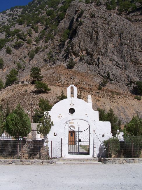 Zdjęcia: Samaria, Kreta, kosciolek, GRECJA Zdjęcia: Samaria, Kreta, kosciolek, GRECJA