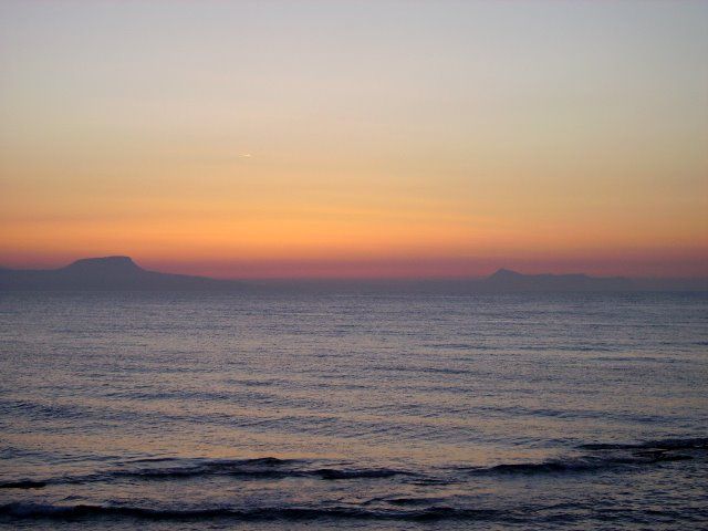 Zdjęcia: Rethymno, Kreta, zachód słońca nad zatoką, GRECJA Zdjęcia: Rethymno, Kreta, zachód słońca nad zatoką, GRECJA