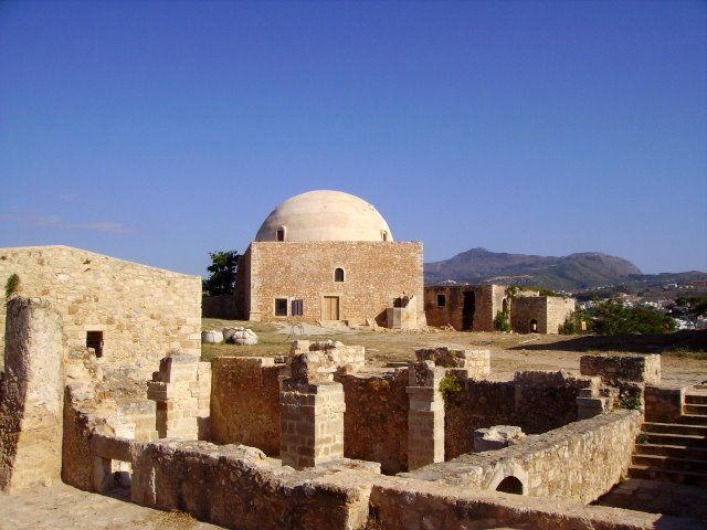 Zdjęcia: Rethymno, Kreta, pozostałości zabudowań twierdzy, GRECJA Zdjęcia: Rethymno, Kreta, pozostałości zabudowań twierdzy, GRECJA