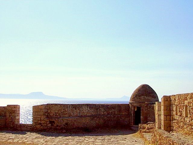 Zdjęcia: Rethymno, Kreta, widok z fortecy na zatokę, GRECJA Zdjęcia: Rethymno, Kreta, widok z fortecy na zatokę, GRECJA