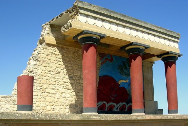 Zdjęcia: Knossos, Kreta, Knossos - miasto Minosa i Minotaura, GRECJA Zdjęcia: Knossos, Kreta, Knossos - miasto Minosa i Minotaura, GRECJA