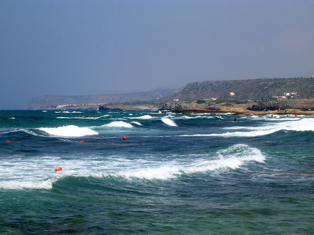 Zdjęcia: Malia, Kreta, Fale, GRECJA Zdjęcia: Malia, Kreta, Fale, GRECJA