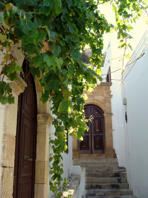 Zdjęcia: Lindos, Rodos, Zaułek, GRECJA Zdjęcia: Lindos, Rodos, Zaułek, GRECJA