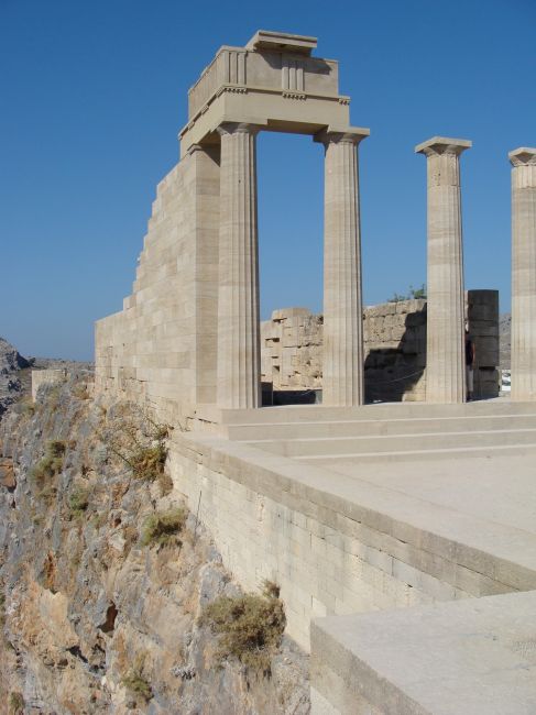 Zdjęcia: Lindos, Rodos, Świątynia Ateny - Lindos, GRECJA Zdjęcia: Lindos, Rodos, Świątynia Ateny - Lindos, GRECJA
