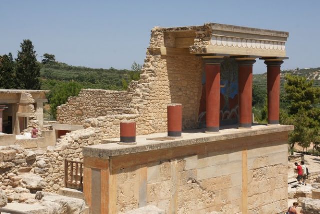 Zdjęcia: Knossos, Kreta, Mino(j)skie impresje II, GRECJA Zdjęcia: Knossos, Kreta, Mino(j)skie impresje II, GRECJA