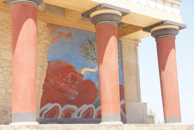 Zdjęcia: Knossos, Kreta, Mino(j)skie impresje III, GRECJA Zdjęcia: Knossos, Kreta, Mino(j)skie impresje III, GRECJA