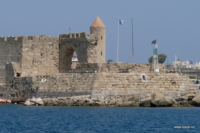 Zdjęcia: Rodos, Rodos - port Mandraki, GRECJA Zdjęcia: Rodos, Rodos - port Mandraki, GRECJA