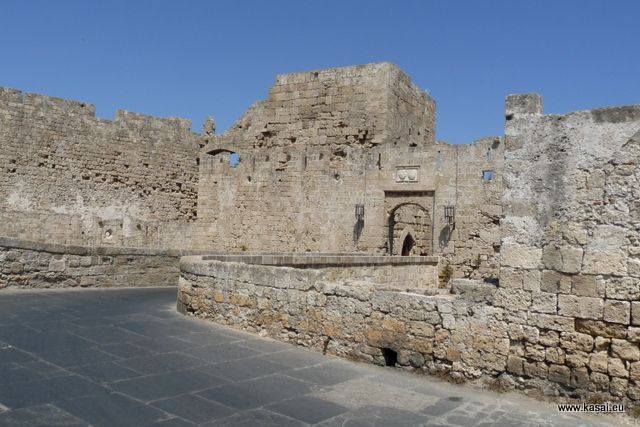 Zdjęcia: Rodos, Rodos - mury, GRECJA Zdjęcia: Rodos, Rodos - mury, GRECJA