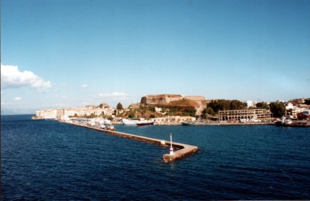 Zdjęcia: KORFU, Port na KORFU., GRECJA Zdjęcia: KORFU, Port na KORFU., GRECJA