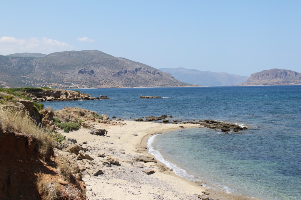 Zdjęcia: okolice Monemvasii, Peloponez, Plaża, GRECJA Zdjęcia: okolice Monemvasii, Peloponez, Plaża, GRECJA