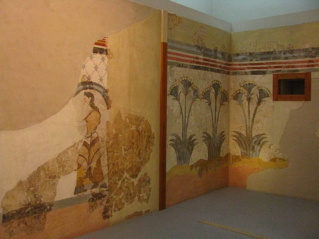 Zdjęcia: Santorini , Cyklady, muzeum archeologiczne w Thirze, GRECJA Zdjęcia: Santorini , Cyklady, muzeum archeologiczne w Thirze, GRECJA