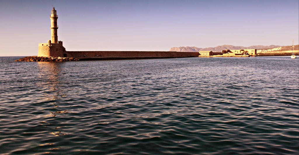 Zdjęcia: Chania., Kreta Zach., Latarnia morska, GRECJA Zdjęcia: Chania., Kreta Zach., Latarnia morska, GRECJA