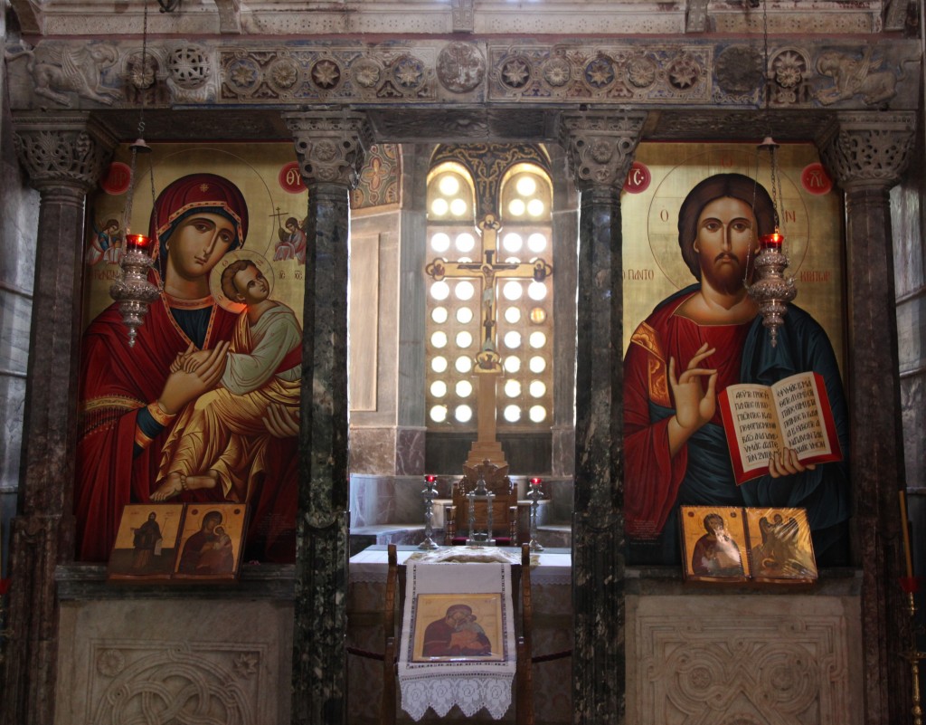 Zdjęcia: Klasztor Osios Lukas, W pobliżu miasta Distomo, Ikonostas, GRECJA Zdjęcia: Klasztor Osios Lukas, W pobliżu miasta Distomo, Ikonostas, GRECJA