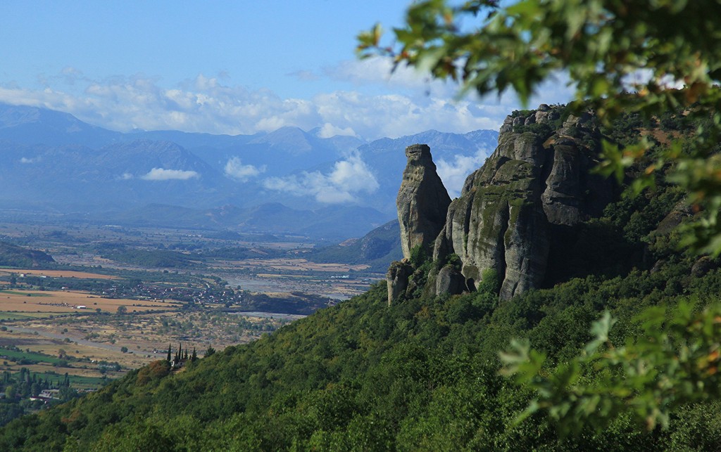 Zdjęcia: Meteory, Tesalia, Mnich, GRECJA Zdjęcia: Meteory, Tesalia, Mnich, GRECJA