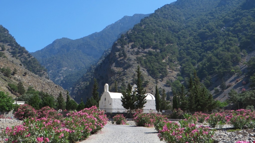 Zdjęcia: Kreta Zachodnia, Kreta, kościół w starej Agia Roumeli, GRECJA Zdjęcia: Kreta Zachodnia, Kreta, kościół w starej Agia Roumeli, GRECJA