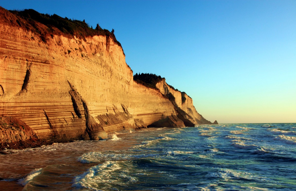 Zdjęcia: Logas Beach, Korfu, Słoneczne klify, GRECJA Zdjęcia: Logas Beach, Korfu, Słoneczne klify, GRECJA
