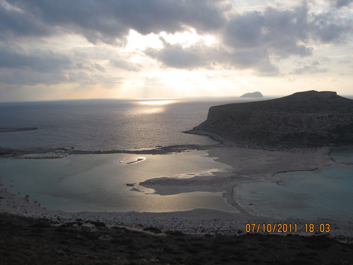 Zdjęcia: Balos Beach, Kreta, Zachód słońca Balos Beach, GRECJA Zdjęcia: Balos Beach, Kreta, Zachód słońca Balos Beach, GRECJA