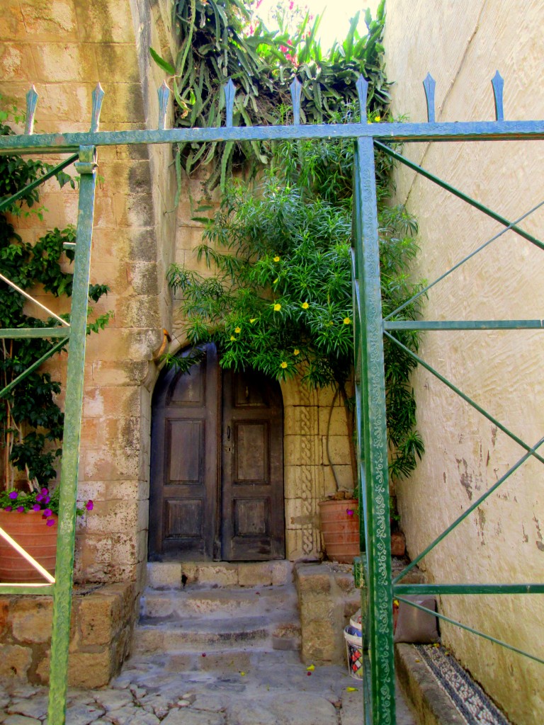 Zdjęcia: Lindos, Rodos, Drzwi do..., GRECJA Zdjęcia: Lindos, Rodos, Drzwi do..., GRECJA