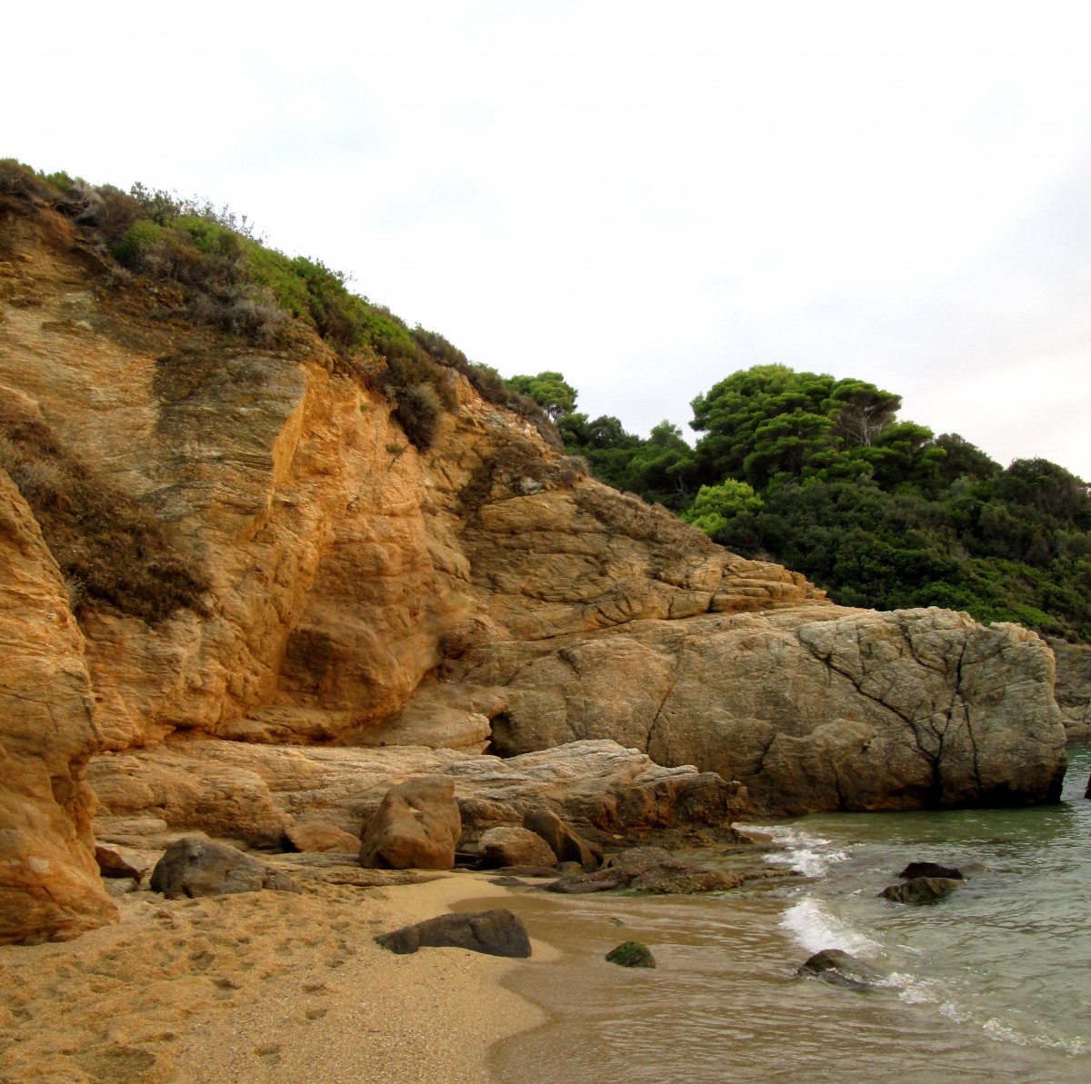 Zdjęcia: Banana Beach, Skiathos, ~Jedna z plaż na Skiathosie, GRECJA Zdjęcia: Banana Beach, Skiathos, ~Jedna z plaż na Skiathosie, GRECJA