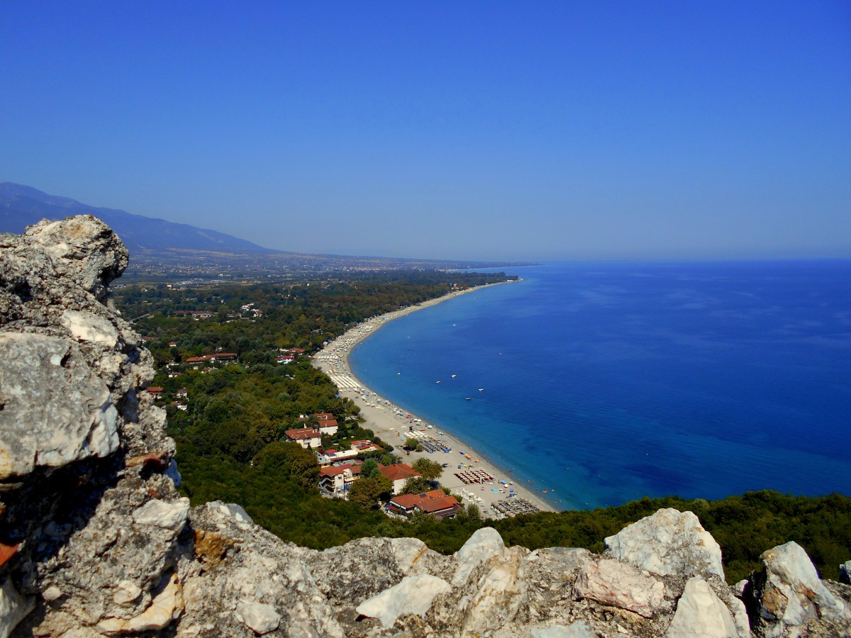 Zdjęcia: Zamek w Platamonie, Macedonia, Z góry zawsze piękniej, GRECJA Zdjęcia: Zamek w Platamonie, Macedonia, Z góry zawsze piękniej, GRECJA