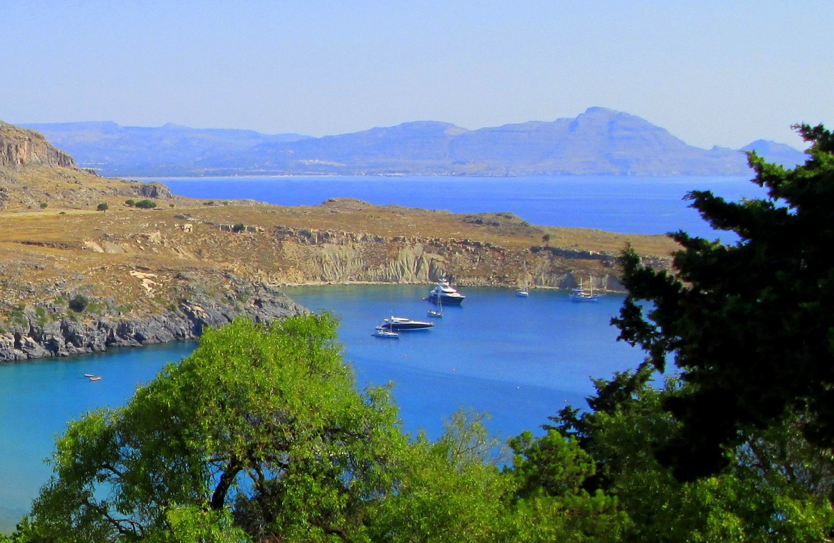 Zdjęcia: Lindos, Rodos, W zatoce, GRECJA Zdjęcia: Lindos, Rodos, W zatoce, GRECJA