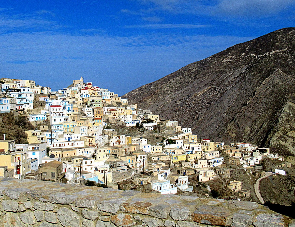 Zdjęcia: Olympos, Karpathos, Jak klocki, GRECJA Zdjęcia: Olympos, Karpathos, Jak klocki, GRECJA