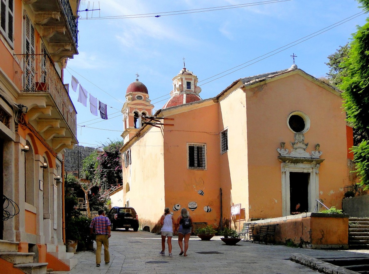 Zdjęcia: Korfu, Wyspy Jońskie, Korfu - klimaty Starego Miasta, GRECJA Zdjęcia: Korfu, Wyspy Jońskie, Korfu - klimaty Starego Miasta, GRECJA