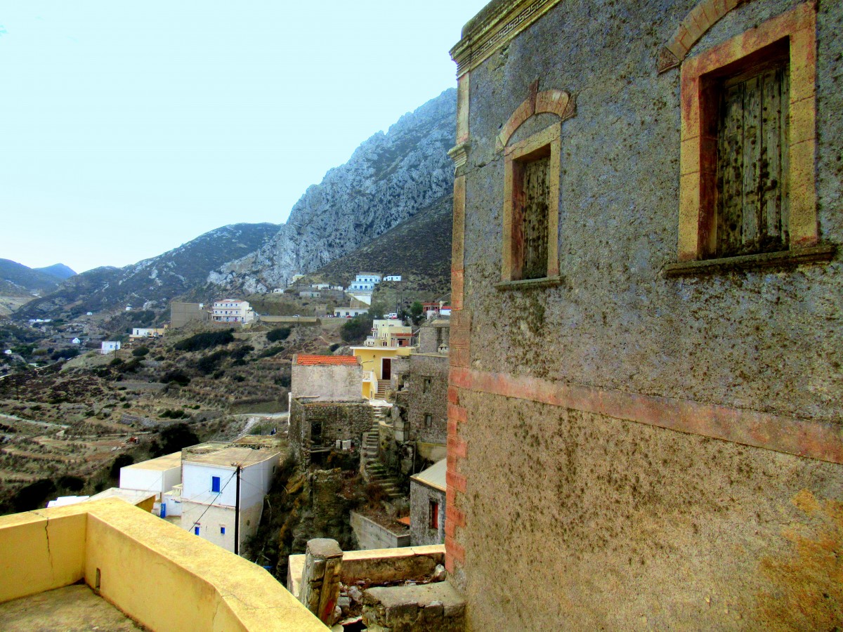 Zdjęcia: Olympos, Karpathos, Od brzydszej strony, GRECJA Zdjęcia: Olympos, Karpathos, Od brzydszej strony, GRECJA